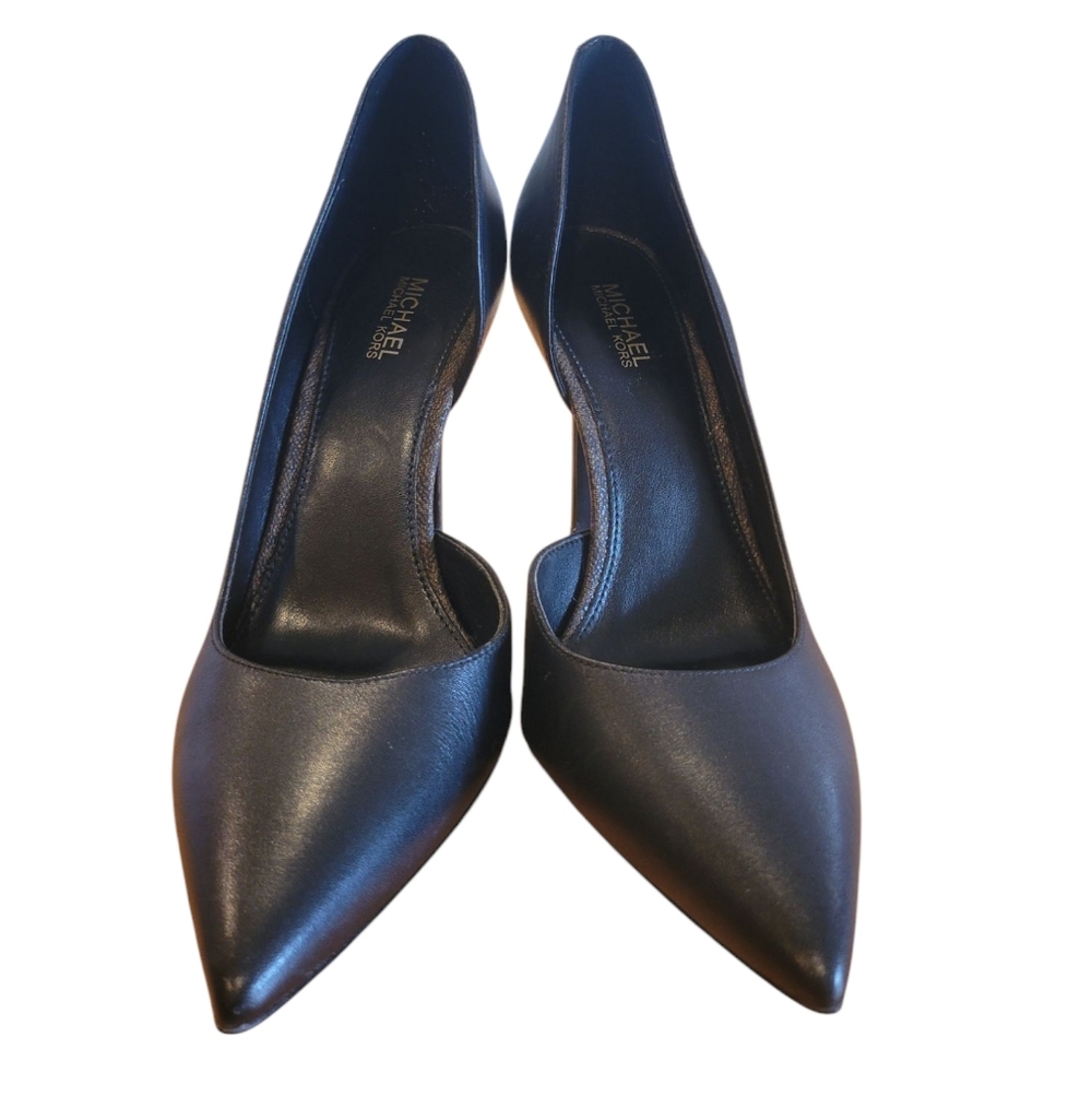 Michael Kots Dorsey Keke Black Stiletto Heels - Picture 4 of 12